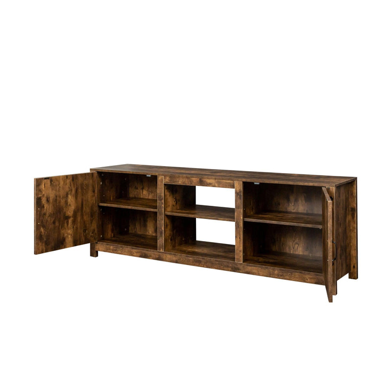 Farmhouse TV Stand,  Wood Entertainment Center Media Console withStorage - Urban Living Furniture (Los Angeles, CA)