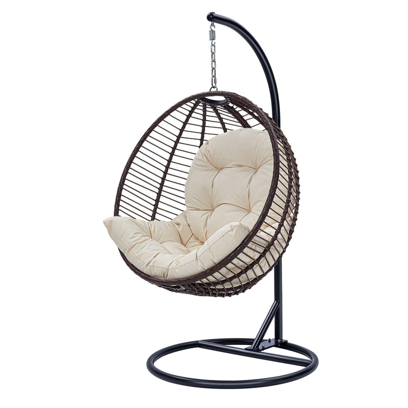 ROUND SHAPE SWING CHAIR PATIO GRADEN HOME - Urban Living Furniture (Los Angeles, CA)