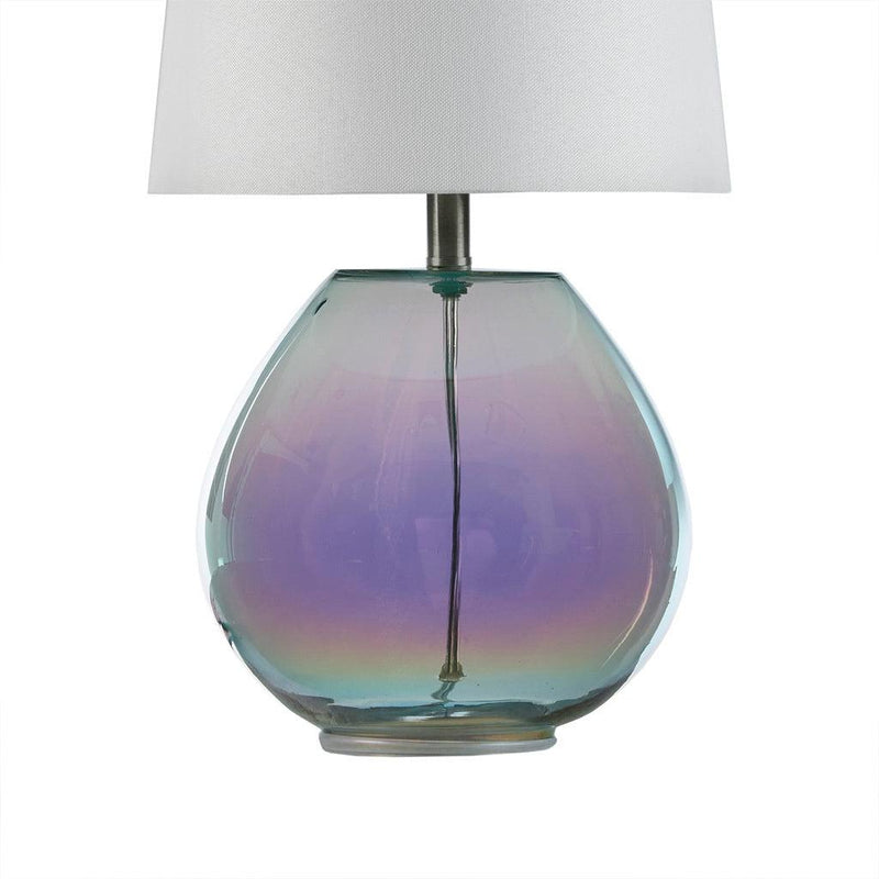 Ranier Iridescent Glass Table Lamp - Urban Living Furniture (Los Angeles, CA)