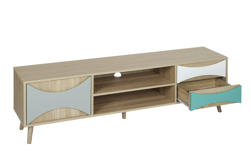 TV Stand withStorage Cabinet and Shelves, TV Console Table for Living Room - Urban Living Furniture (Los Angeles, CA)