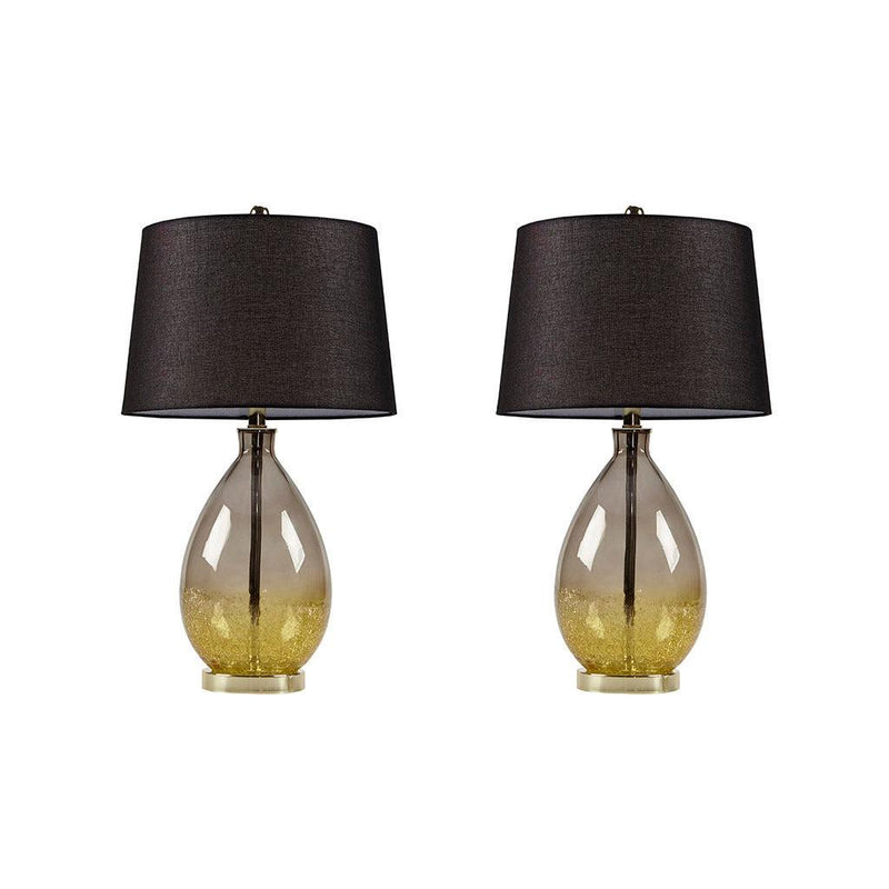 Cortina Ombre Glass Table Lamp, Set of 2 - Urban Living Furniture (Los Angeles, CA)