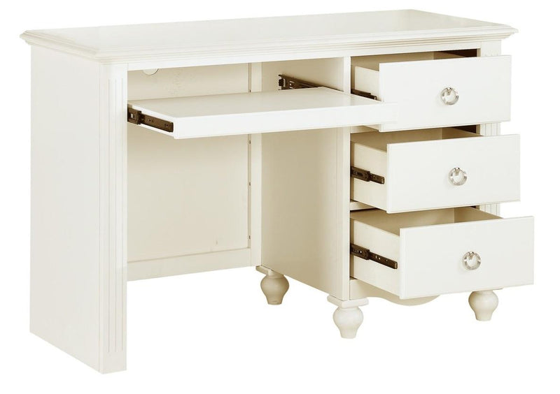 Homelegance Meghan 3 Drawer Writing Desk in White 2058WH-15 - Urban Living Furniture (Los Angeles, CA)