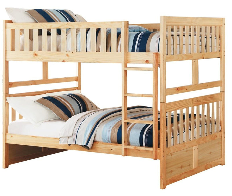 Homelegance Bartly Twin/Twin Bunk Bed in Natural B2043-1* - Urban Living Furniture (Los Angeles, CA)