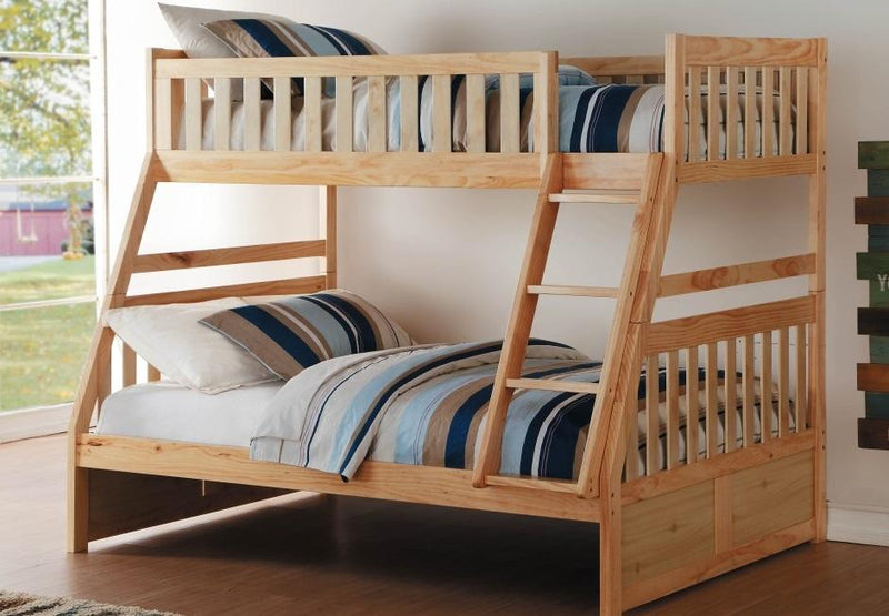 Homelegance Bartly Twin/Full Bunk Bed in Natural B2043TF-1* - Urban Living Furniture (Los Angeles, CA)