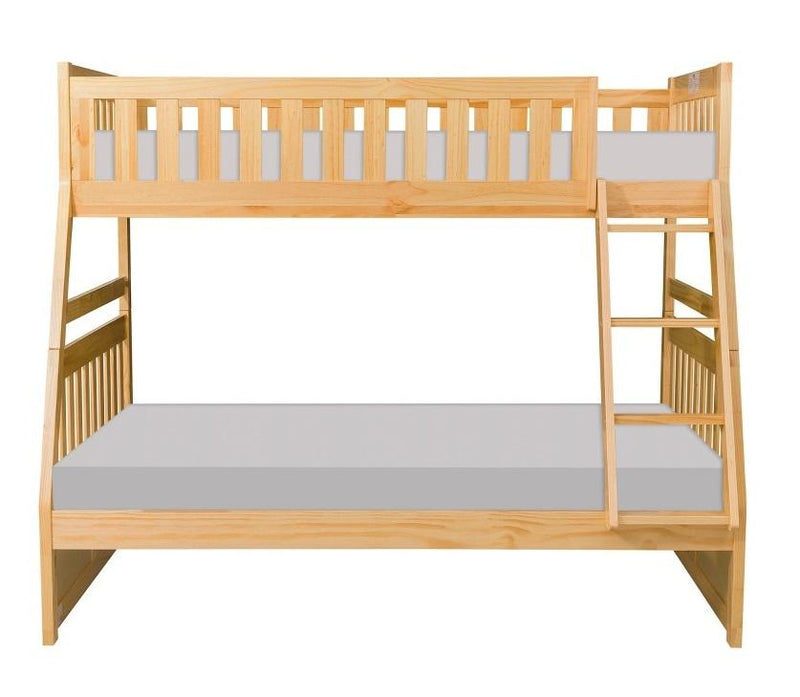 Homelegance Bartly Twin/Full Bunk Bed in Natural B2043TF-1* - Urban Living Furniture (Los Angeles, CA)