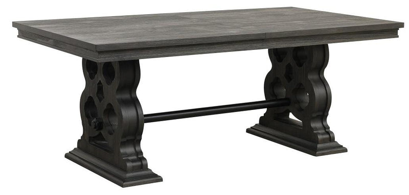 Homelegance Arasina Dining Table in Dark Pewter 5559N-96* - Urban Living Furniture (Los Angeles, CA)