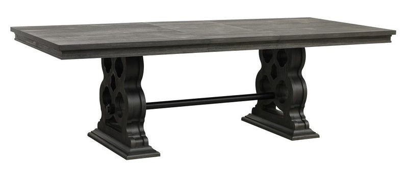 Homelegance Arasina Dining Table in Dark Pewter 5559N-96* - Urban Living Furniture (Los Angeles, CA)