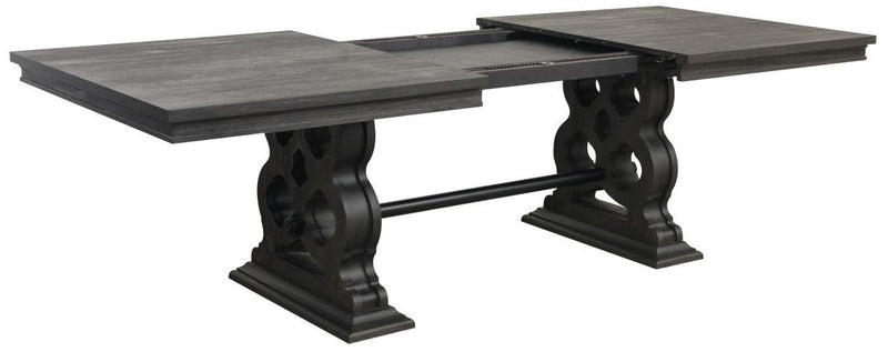 Homelegance Arasina Dining Table in Dark Pewter 5559N-96* - Urban Living Furniture (Los Angeles, CA)