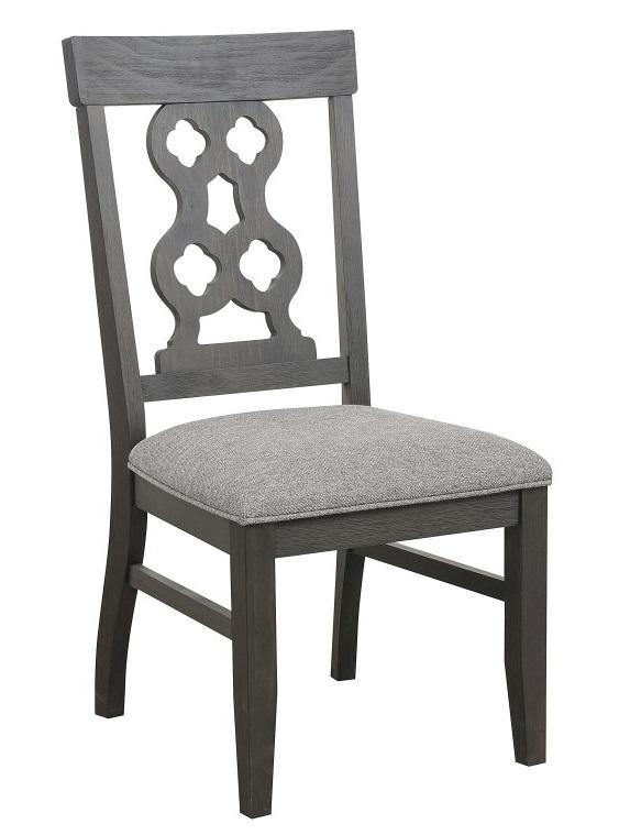 Homelegance Arasina Side Chair in Dark Pewter (Set of 2) - Urban Living Furniture (Los Angeles, CA)