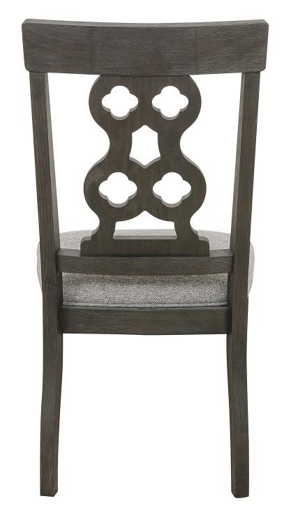 Homelegance Arasina Side Chair in Dark Pewter (Set of 2) - Urban Living Furniture (Los Angeles, CA)