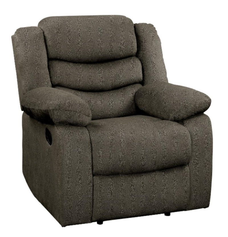 Homelegance Furniture Discus Double Reclining Chair in Brown 9526BR-1 - Urban Living Furniture (Los Angeles, CA)