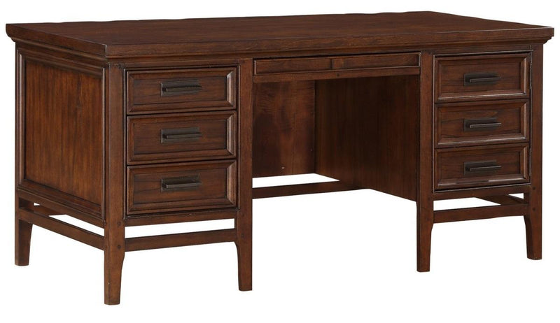 Homelegance Frazier Executive Desk in Brown Cherry 1649-17 - Urban Living Furniture (Los Angeles, CA)