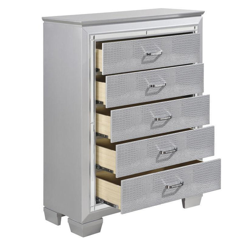 Homelegance Allura Chest in Silver 1916-9 - Urban Living Furniture (Los Angeles, CA)