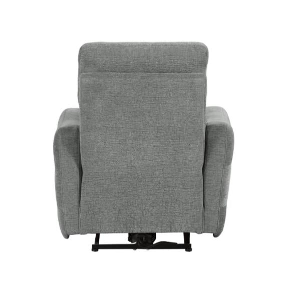 Homelegance Furniture Edition Power Lay Flat Reclining Chair in Dove Grey 9804DV-1PWH - Urban Living Furniture (Los Angeles, CA)