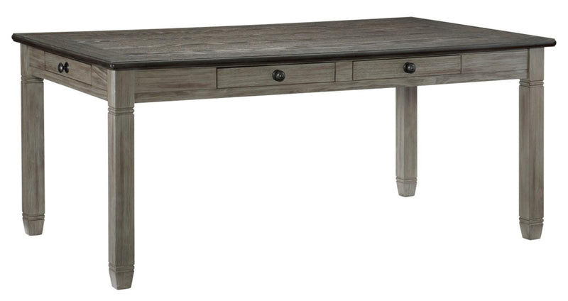 Homelegance Granby Dining Table in Coffee and Antique Gray 5627GY-72 - Urban Living Furniture (Los Angeles, CA)