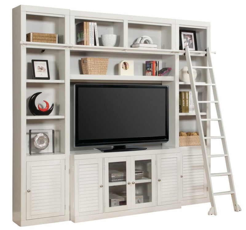 Parker House Boca 5-Piece Entertainment Wall in Cottage White image