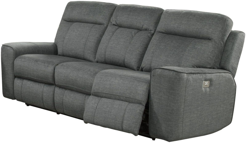 Parker House Parthenon Sofa Dual Power with USB and Power Headrest in Titanium