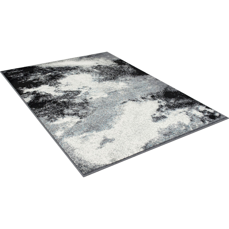 Serang Gray/Black 5' X 7' Area Rug - Urban Living Furniture (Los Angeles, CA)