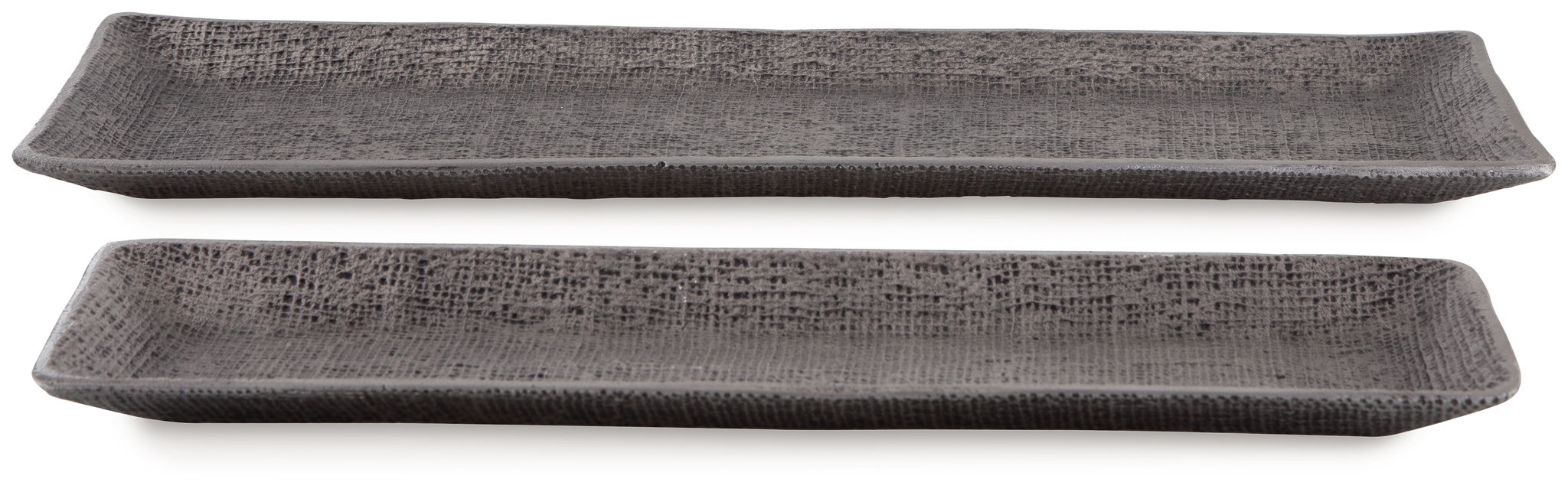 Garekton - Pewter Finish - Tray Set (Set of 2) - Urban Living Furniture (Los Angeles, CA)