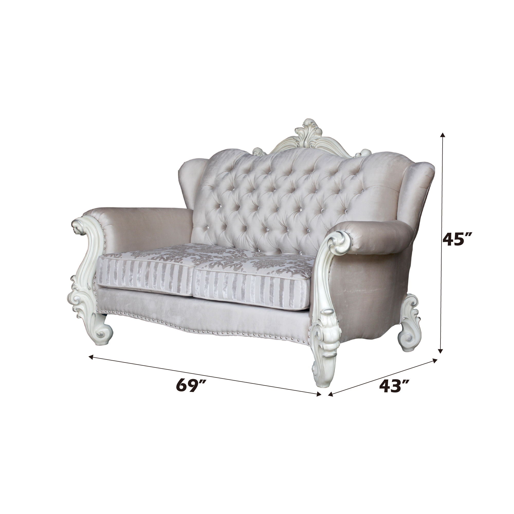 Versailles - Loveseat (w/3 Pillows) - Urban Living Furniture (Los Angeles, CA)