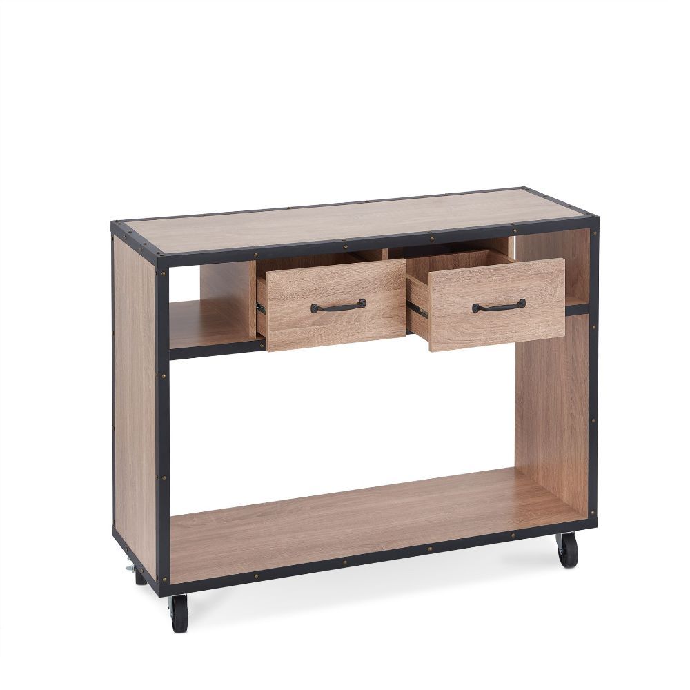 Bemis - Accent Table - Weathered Light Oak - Urban Living Furniture (Los Angeles, CA)