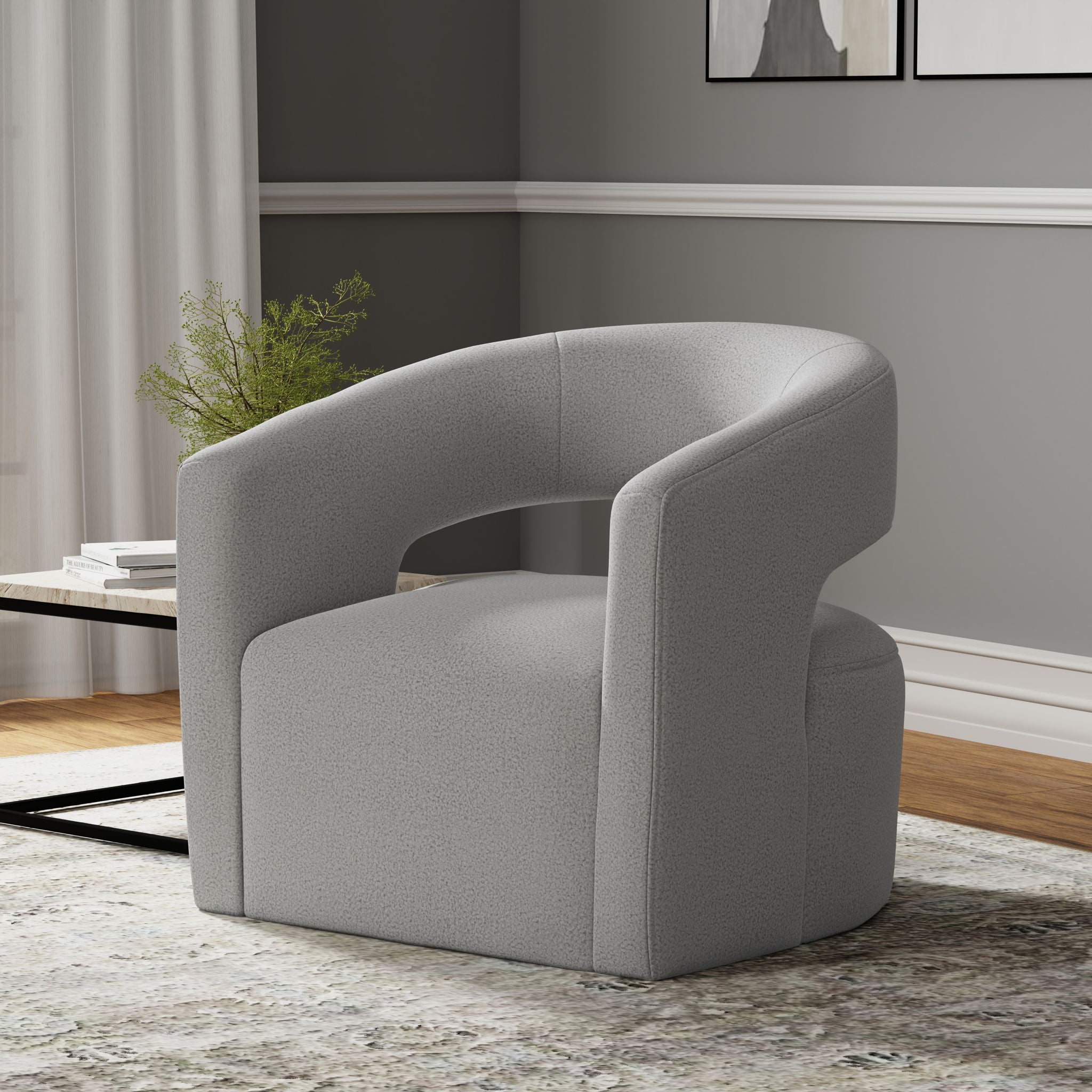 Orbit - Open Back Accent Chair - Urban Living Furniture (Los Angeles, CA)