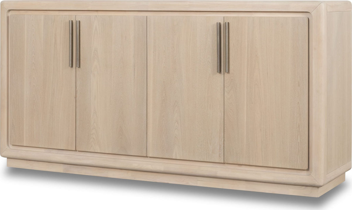 Magnolia - 4 Door Wooden Sideboard - Daffodil