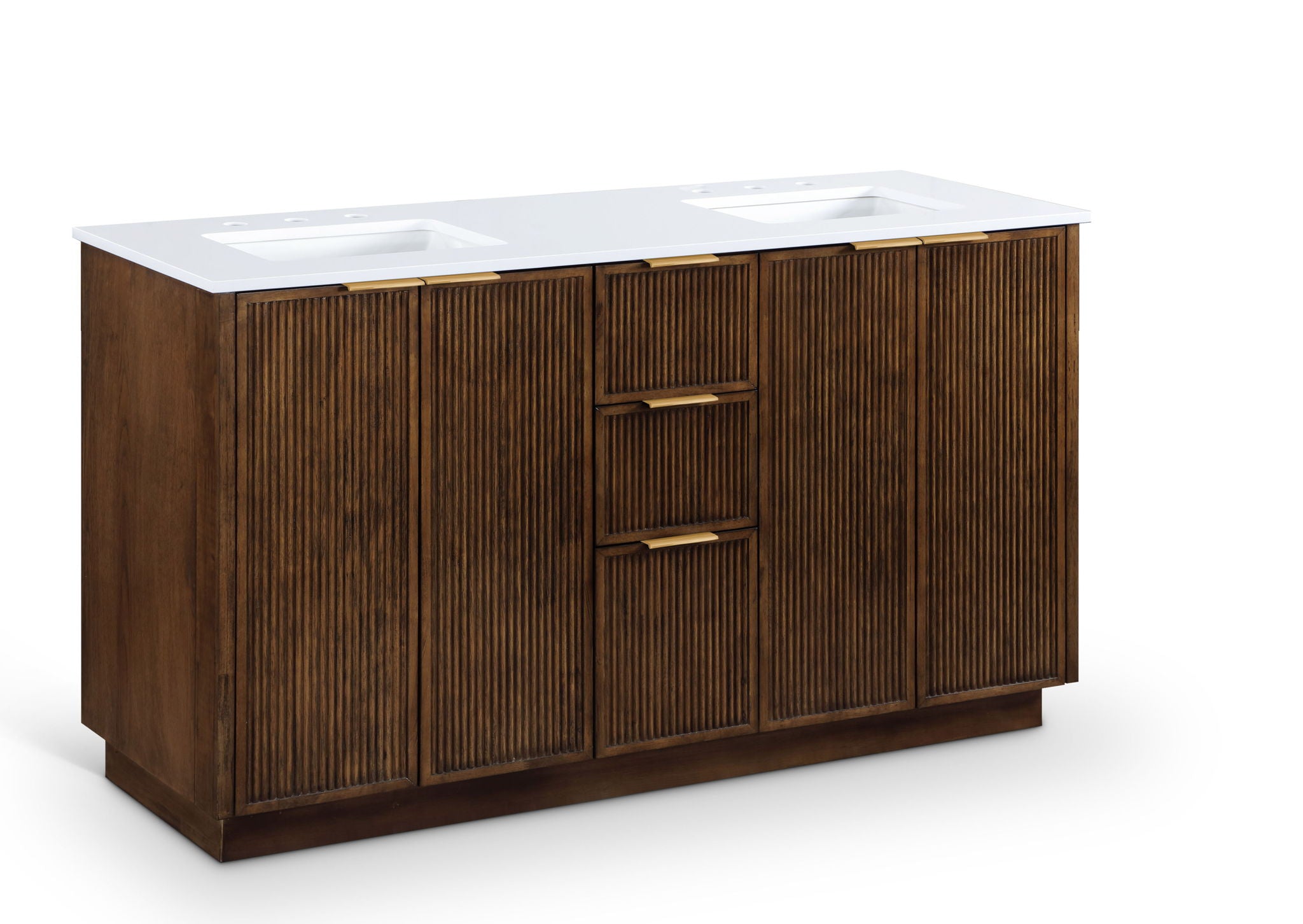 Willard - Engineered Stone And Solid Wood Bathroom Vanity - Urban Living Furniture (Los Angeles, CA)