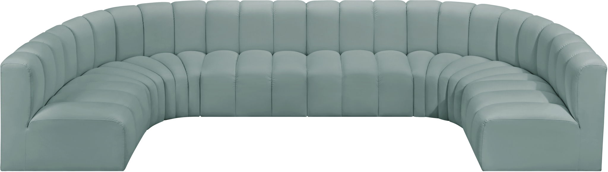 Arc - Faux Leather Modular U-Shaped Sectional - Urban Living Furniture (Los Angeles, CA)
