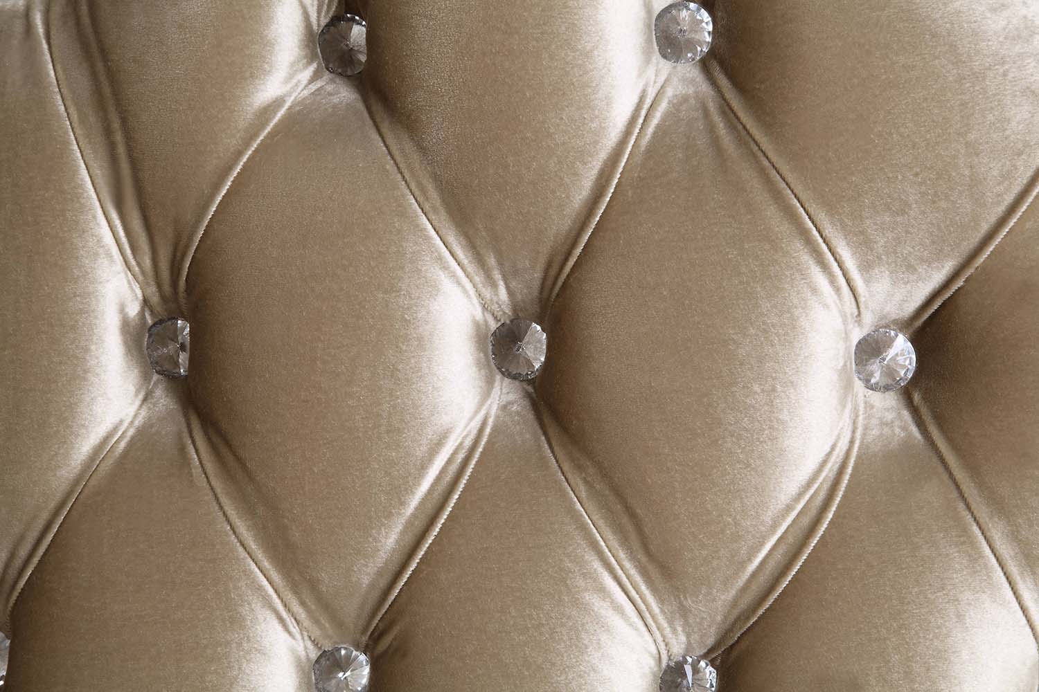 Vanaheim - Sofa - Fabric & Antique White Finish - Urban Living Furniture (Los Angeles, CA)