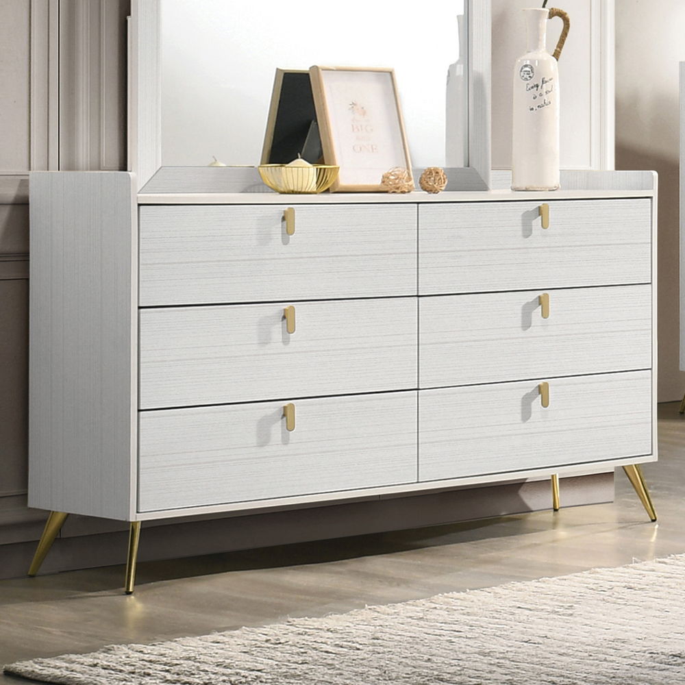 Zeena - Dresser - White - Urban Living Furniture (Los Angeles, CA)