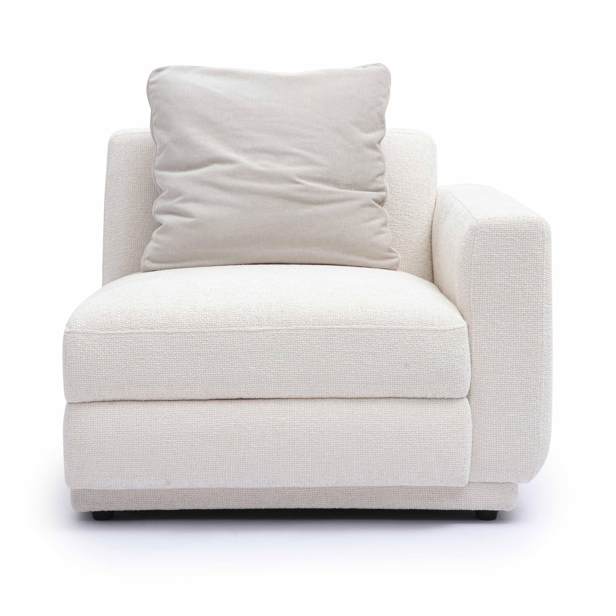 Perry - Modular RAF Corner Chair - Cream - Urban Living Furniture (Los Angeles, CA)