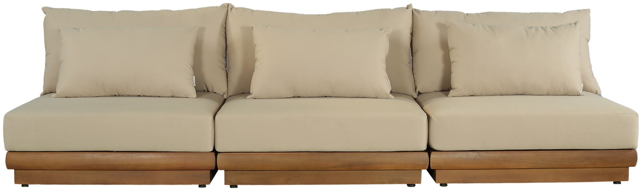 Mirella - 3 Piece Water Resistant Fabric Upholstered Outdoor Patio Modular Sofa - Urban Living Furniture (Los Angeles, CA)