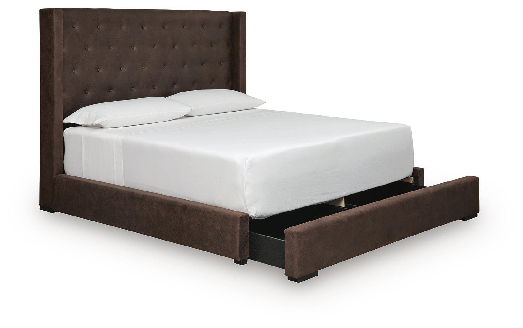 Lavernty - Upholstered Storage Bed