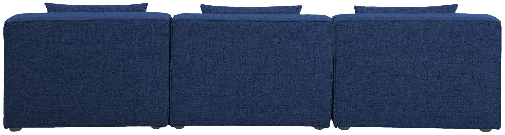 Cube - Linen Modular 3 Seat Armless Sofa - Urban Living Furniture (Los Angeles, CA)