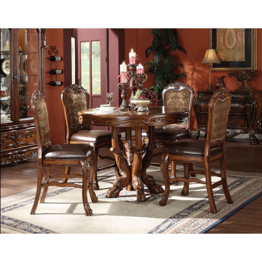 Dresden - Counter Height Table - Cherry Oak - Urban Living Furniture (Los Angeles, CA)