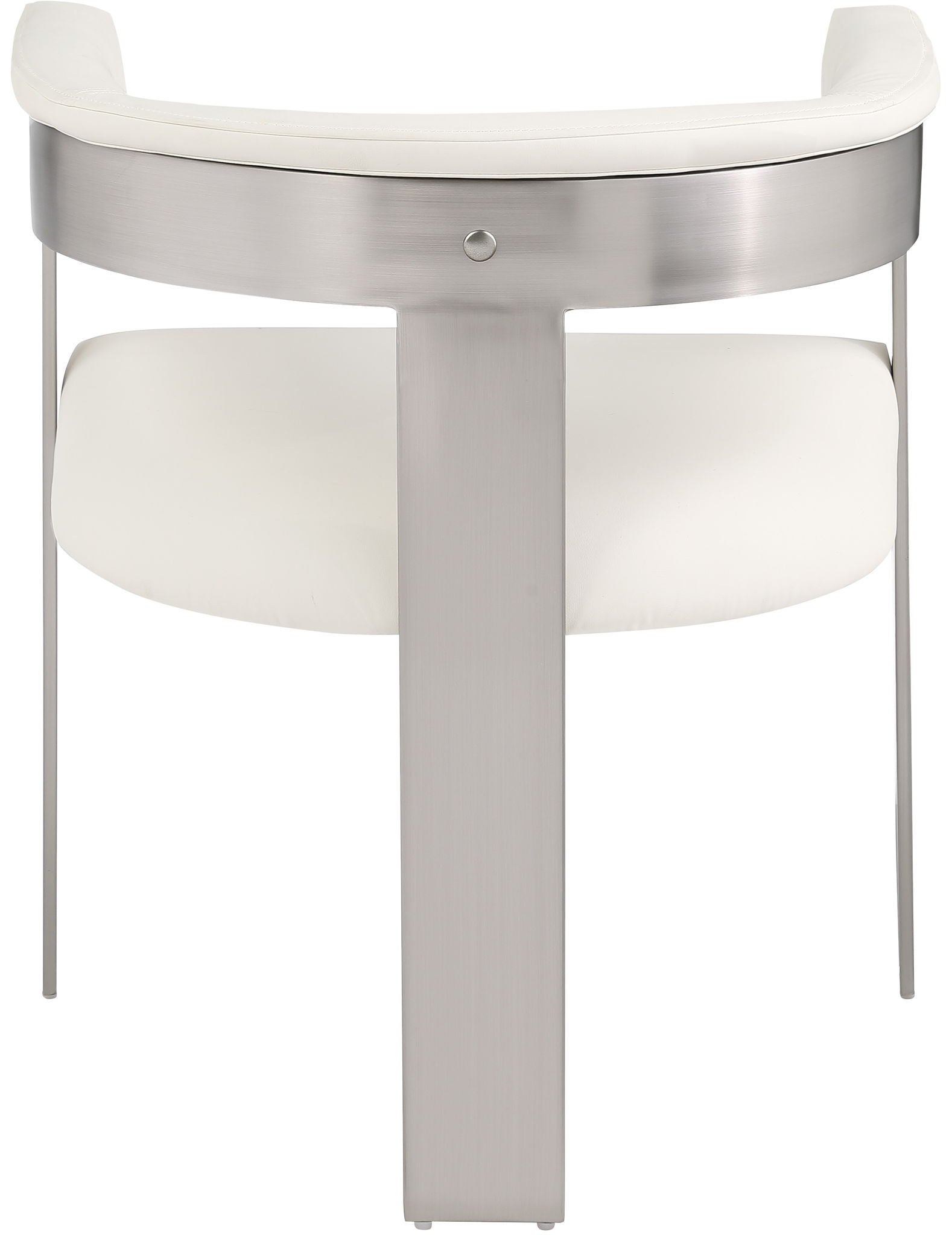 Romeo - Faux Leather Dining Chair With Silver Base (Set of 2) - Urban Living Furniture (Los Angeles, CA)