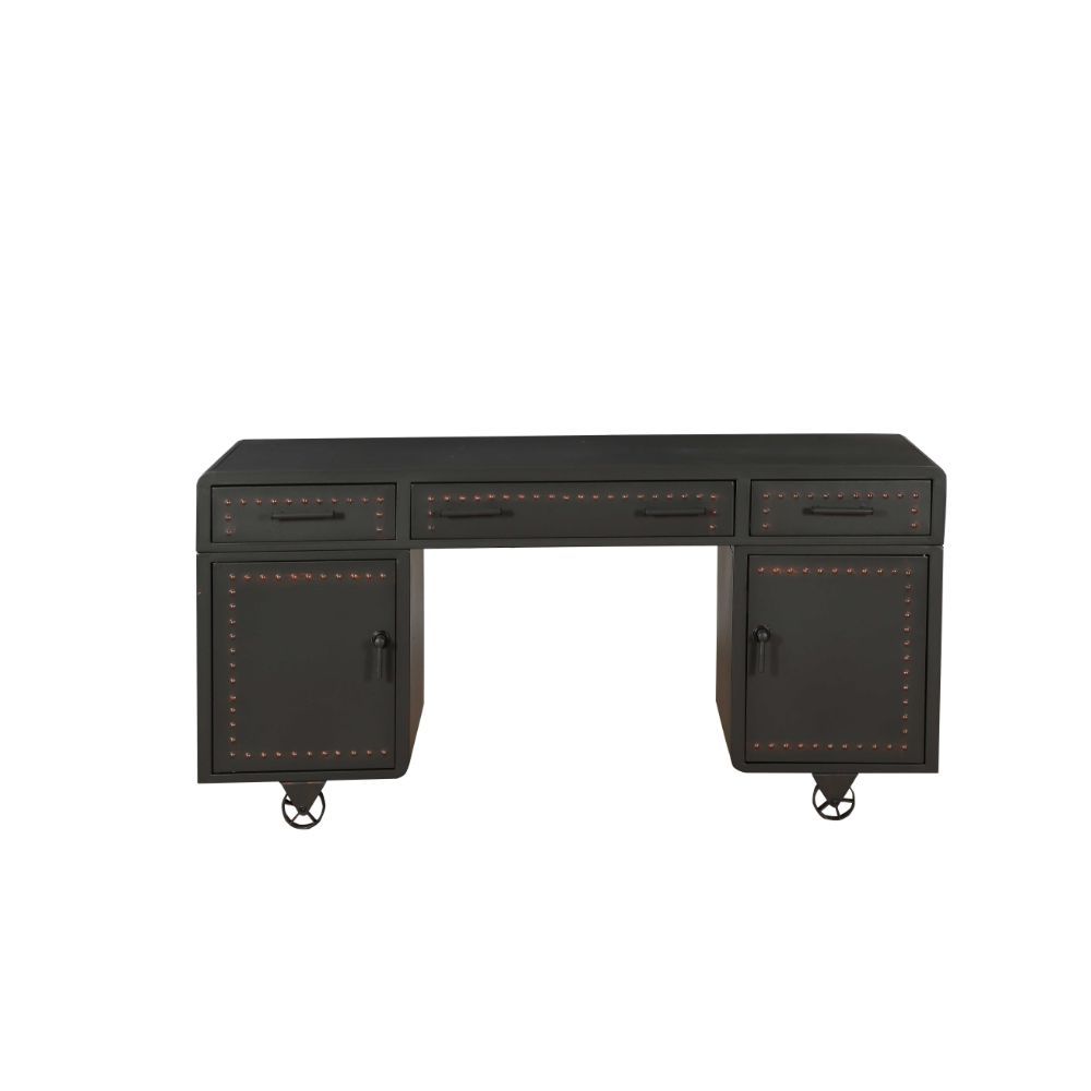 Actaki - Desk - Sandy Gray - Urban Living Furniture (Los Angeles, CA)