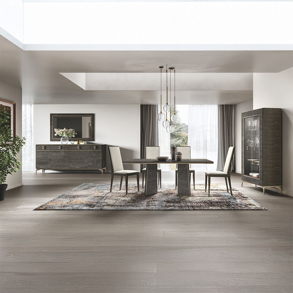 Venezia - Synthetic Leather Side Chair (Set of 2) - Gray - Urban Living Furniture (Los Angeles, CA)