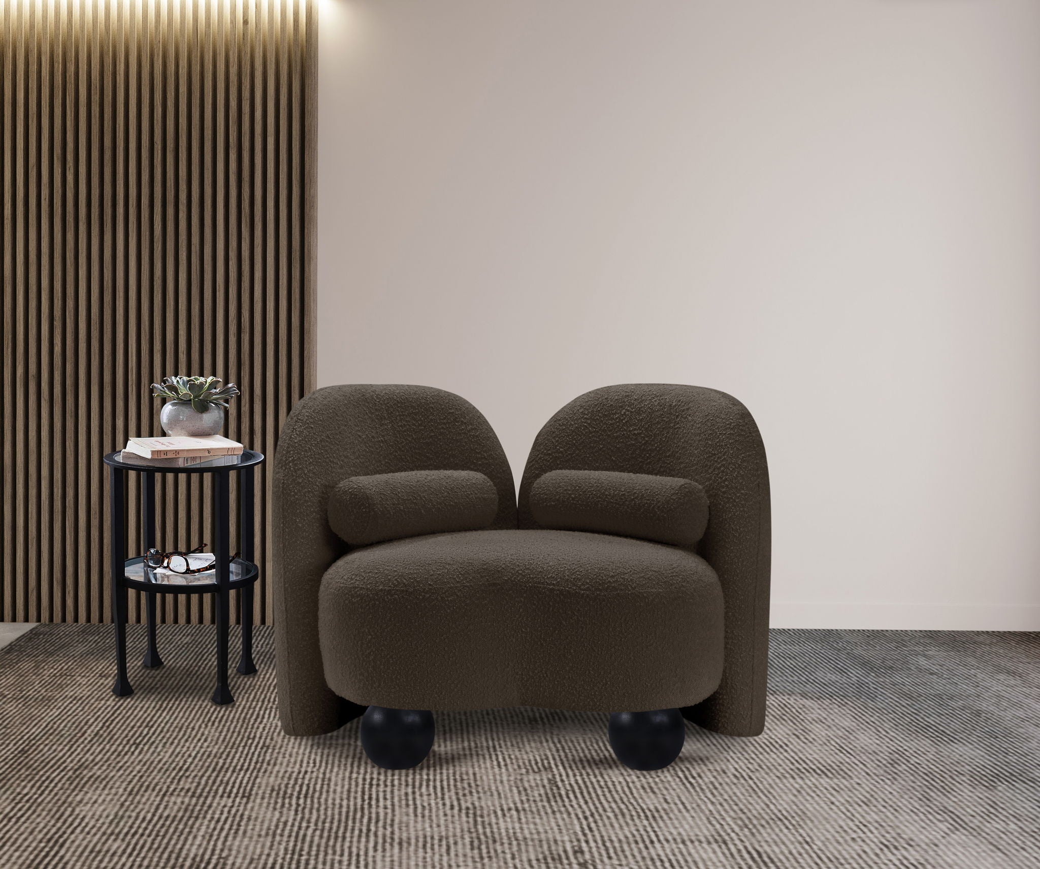 Daphne - Boucle Chair - Urban Living Furniture (Los Angeles, CA)