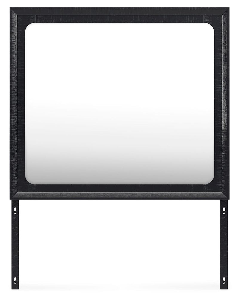 Londer - Black - Bedroom Mirror
