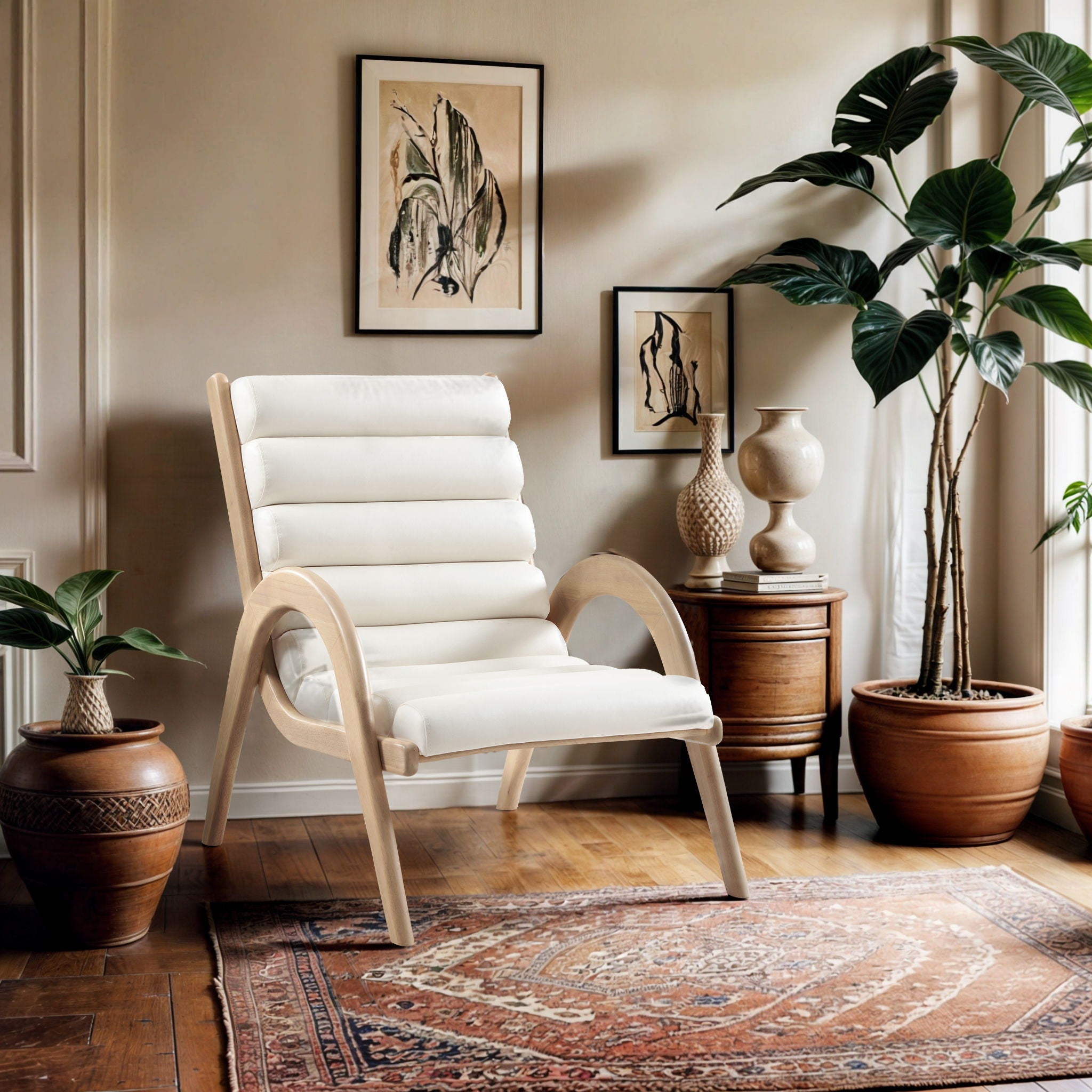 Randal - Accent Chair - Natural Frame - Urban Living Furniture (Los Angeles, CA)