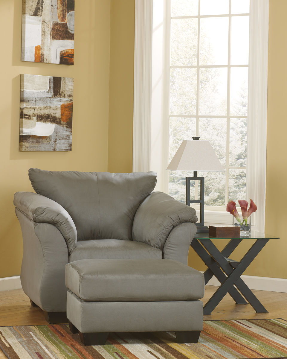 Darcy - Chair With Ottoman - Urban Living Furniture (Los Angeles, CA)