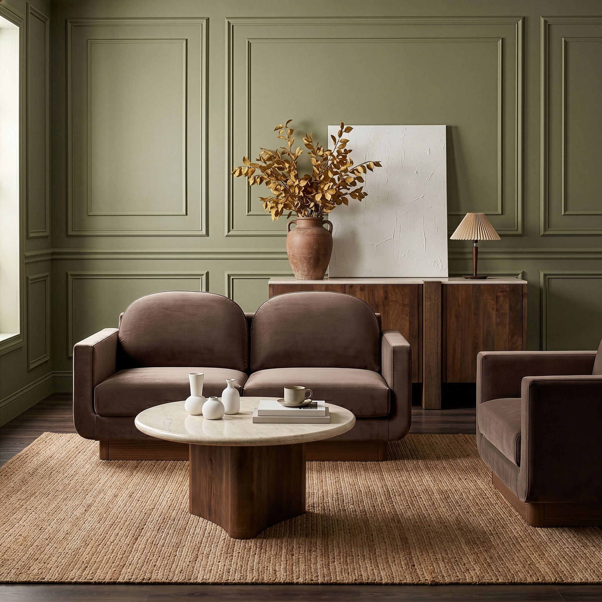 Diviento - Velvet Performance Fabric Upholstered Loveseat - Urban Living Furniture (Los Angeles, CA)