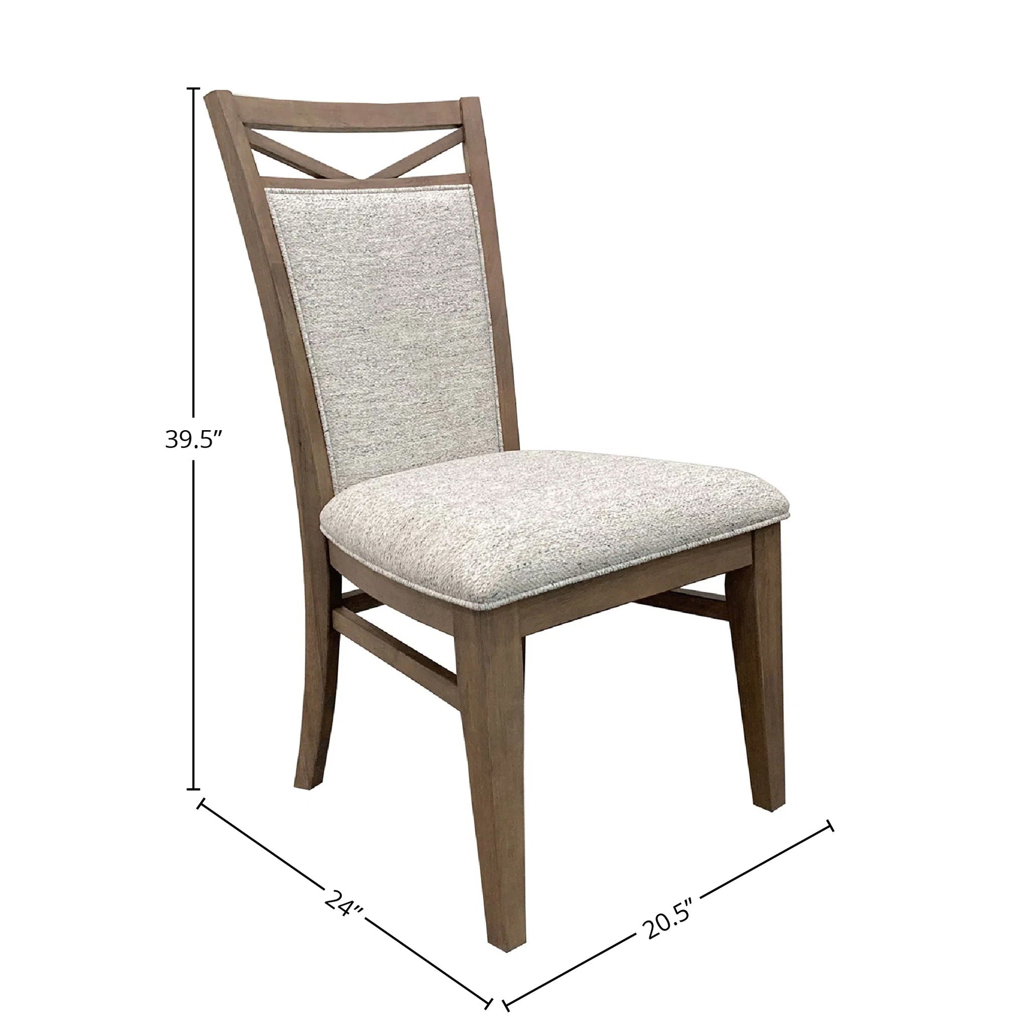 Americana Modern Dining - Upholstered Dining Chair (Set of 2) - Cotton - Urban Living Furniture (Los Angeles, CA)