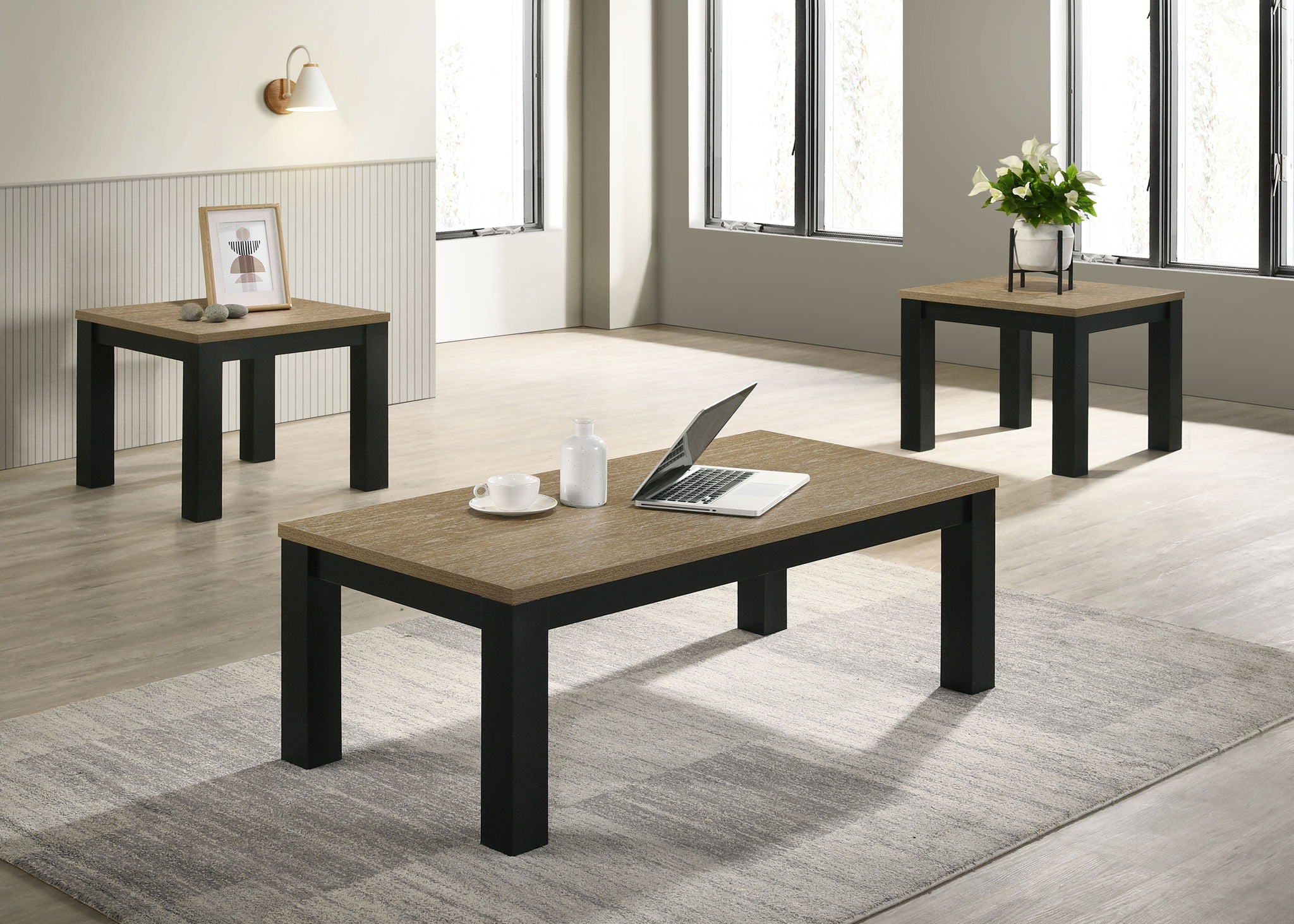 Theo - 3 Piece Cocktail Set - Urban Living Furniture (Los Angeles, CA)