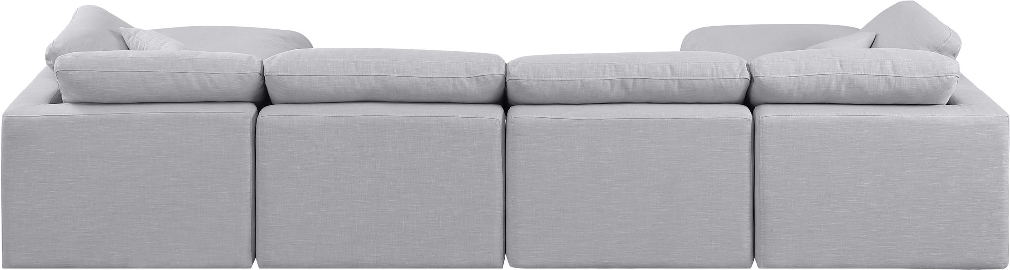 Indulge - Linen 6 Piece Modular Double Chaise Sectional - Urban Living Furniture (Los Angeles, CA)