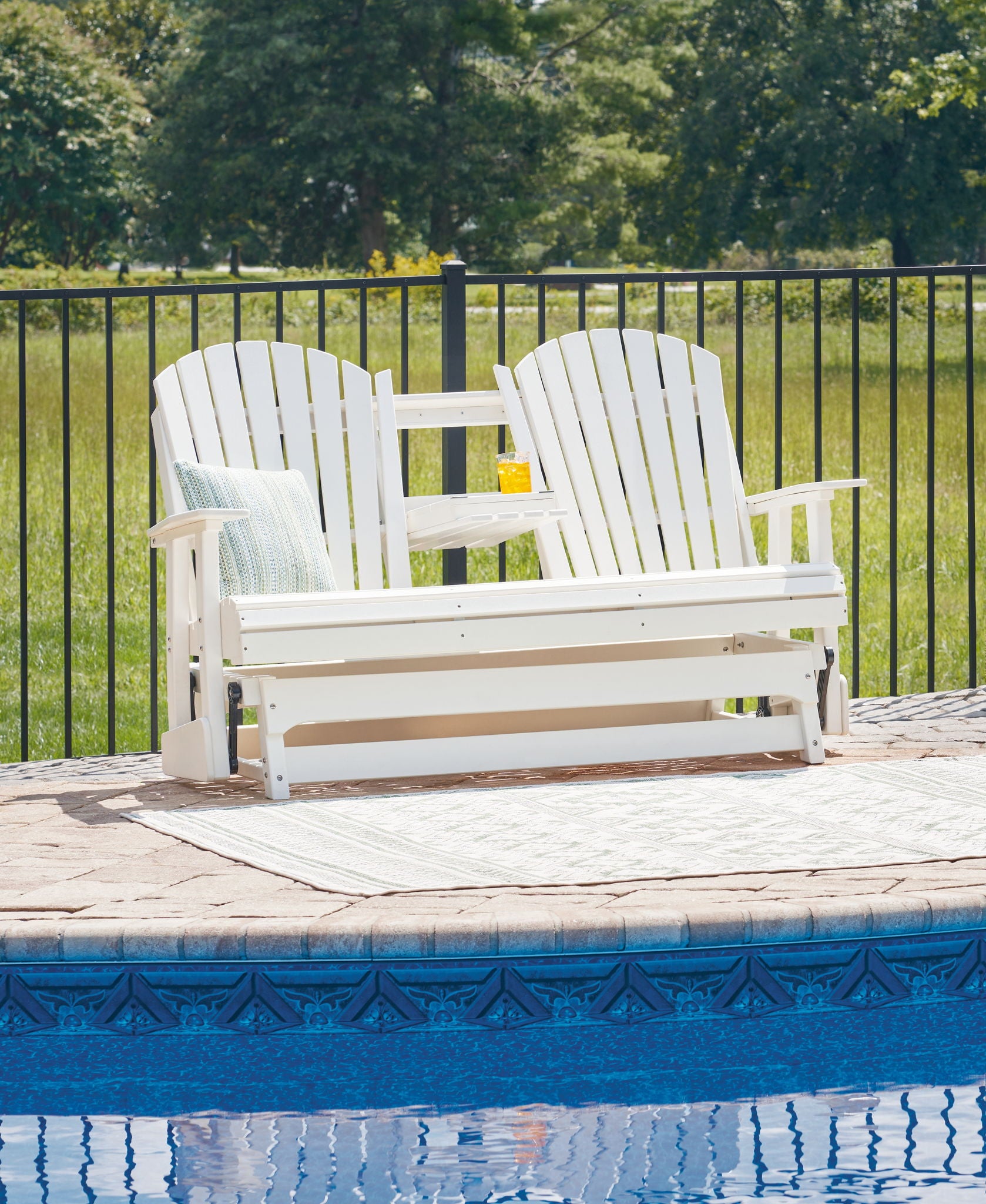 Hyland Wave - Glider Loveseat - Urban Living Furniture (Los Angeles, CA)