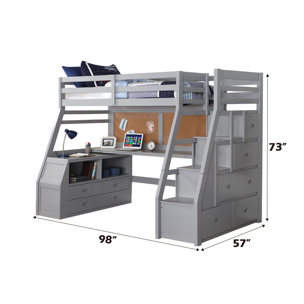 Jason II - Loft Bed - Urban Living Furniture (Los Angeles, CA)