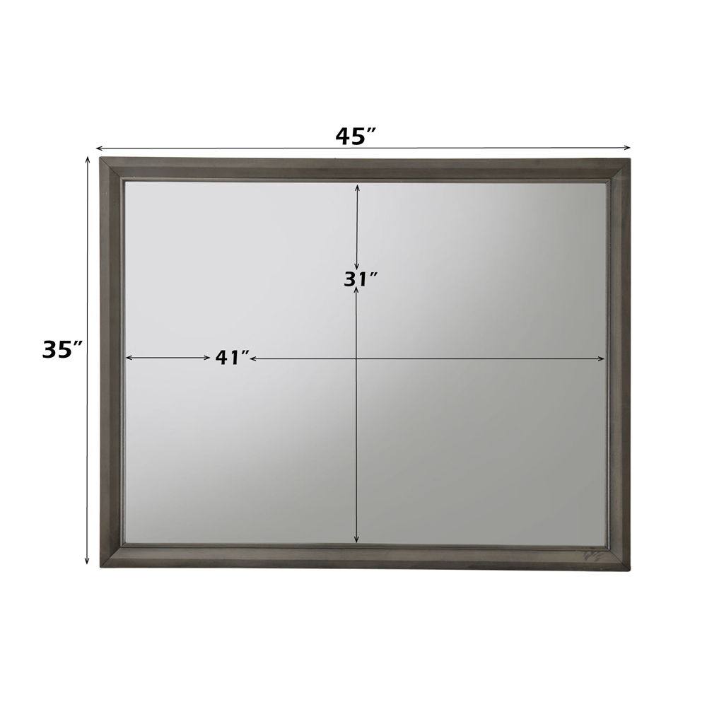 Carine II - Mirror - Gray - Urban Living Furniture (Los Angeles, CA)